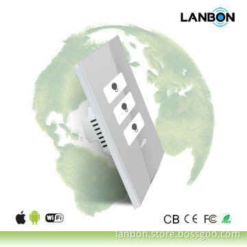 Electric Wall Switch, remote control home lights, brighter and dimmer Smart Switch by Android/IOS mobile phone